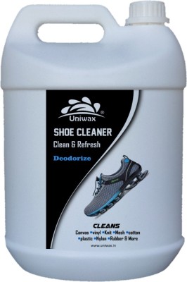 uniwax Shoe Cleaner Clean & Refresh Sports, Canvas, Suede, Nubuck Shoe Liquid Polish(Natural)