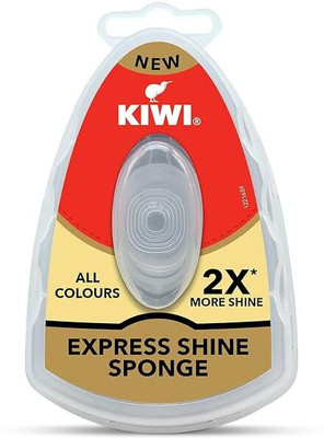 KIWI Express Shine Sponge Leather Shoe Liquid Polish(Multicolor)