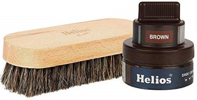 Helios Shoe Accessories Kit 1 Brown Shoe Cream 199 Leather Shoe Cream(Brown)