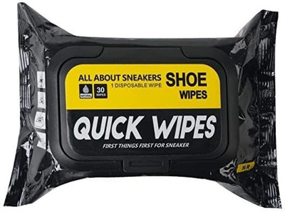 Enlig Shoe Wipes for All Shoes Cleaner(Leather, Synthetic Leather, Sports Shoes, Nylon, Generic, White)
