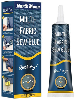 CY SaLes Quick Dry Multi Fabric Sew Glue fabric glue(Set of 1, White)