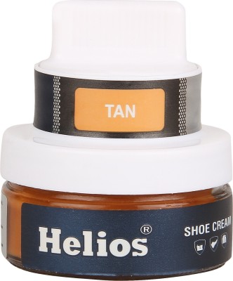 Helios SHOE CREAM(GLASS JAR)-TAN Leather Shoe Cream(Tan)