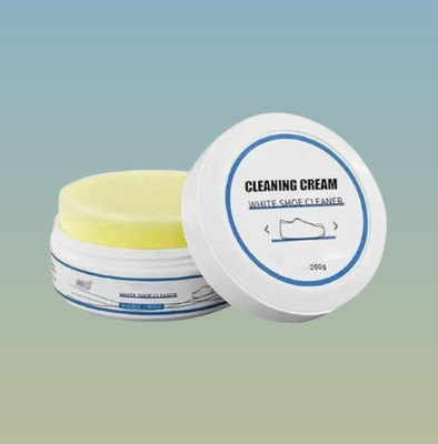 POLYGON White Shoe Effective Polishing Multi-surface Leather, Canvas, Sports Shoe Cream(White)