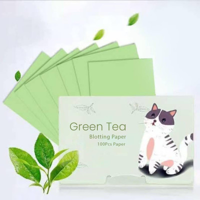 FLOSTRAIN 100pcs personal face oil blotting paper bamboo charcoal  Face Shaping Mask