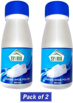 Syhrik SYB_2-canvas-polish(pack-2)(160ml) Canvas Shoe Liquid Polish(Black)