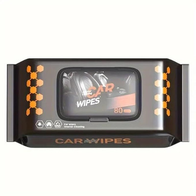 BEYKURY Paste Car Polish for Dashboard, Leather, Headlight, Windscreen(120 g, Pack of 80)