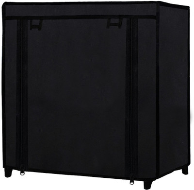 URBAN CHOICE Metal Shoe Rack(BLACK, 3 Shelves, DIY(Do-It-Yourself))