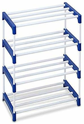 sharma ji store Plastic Shoe Rack(Multicolor, 4 Shelves, DIY(Do-It-Yourself))