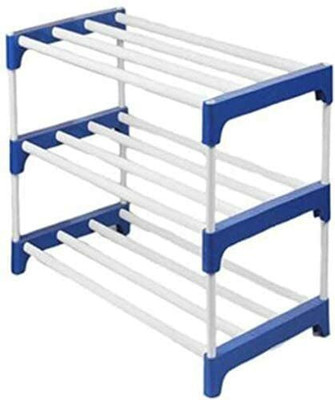 sarmaji store Plastic Shoe Rack(3 Shelves, DIY(Do-It-Yourself))