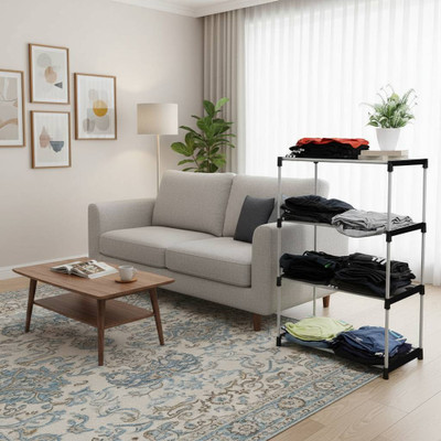BAE This is a great storage cabinet for your home to store your shoes, books, kids Plastic Shoe Stand(back1, 4 Shelves, DIY(Do-It-Yourself))