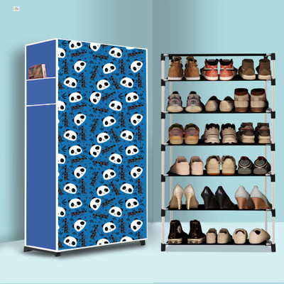 Giggle 6 Tier Foldable Shoe Rack – Space Saver, Universal for Entry, Bedroom & Balcony Plastic Collapsible Shoe Stand(Before Christmas Modern Printed(A6), 6 Shelves, DIY(Do-It-Yourself)) Giggle 6 Tier Foldable Shoe Rack – Space Saver, Universal for Entry, Bedroom & Balcony Plastic Collapsible Shoe Stand(Before Christmas Modern Printed(A6), 6 Shelves, DIY(Do-It-Yourself))