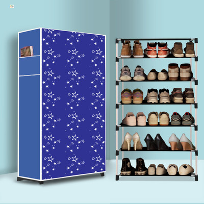 Styleys 6 Tier Foldable Shoe Rack – Space Saver, Universal for Entry, Bedroom & Balcony Plastic Collapsible Shoe Stand(Christmas Modern Printed(A6), 6 Shelves, DIY(Do-It-Yourself)) Styleys 6 Tier Foldable Shoe Rack – Space Saver, Universal for Entry, Bedroom & Balcony Plastic Collapsible Shoe Stand(Christmas Modern Printed(A6), 6 Shelves, DIY(Do-It-Yourself))