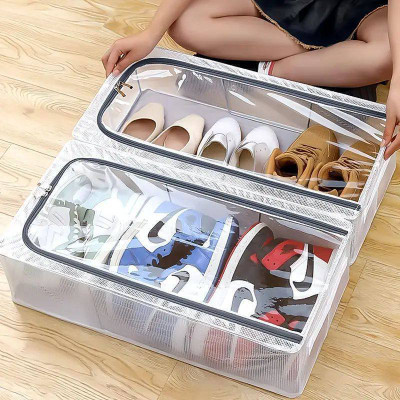 COZYZORO Plastic Shoe Stand(tranceferunt, 1 Shelves, DIY(Do-It-Yourself))