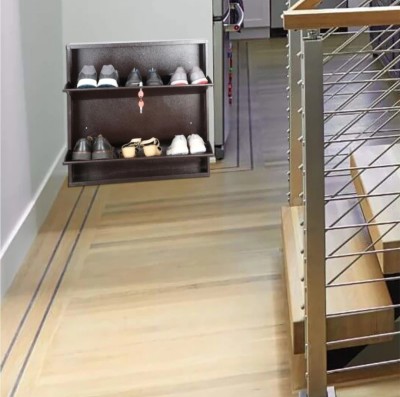 KCM Traints Metal Shoe Rack(2 Shelves, DIY(Do-It-Yourself))