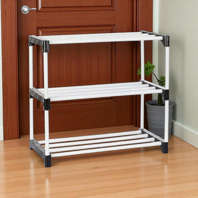 HPH CARFTT Dish Drainer Kitchen Rack Plastic Bakeware Organizer Rack - Adjustable Dividers for Baking Sheets
