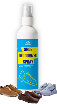 NEPSAN Shoe Deodorizer & Shoe Smell Spray - Shoe Odor Remover & Deodorant - 100 ML Odour Control(Generic, Natural)