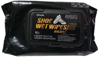 Bluejack Natural Sneaker & Shoe Cleaner Wipes - 1 Packs of 80 - Portable Sneakers Cleaner(Generic, White)