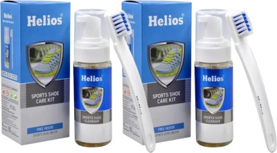 Helios Sport shoe care kit Cleaner(Sports Shoes, Multicolor)