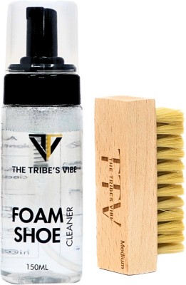 TheTribesVibe Foam Shoe Cleaner | Quick Shoe Cleaner(Generic, Leather, Nylon, Sports Shoes, Velour, White)