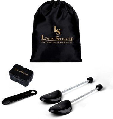 LOUIS STITCH All Shoe Care Combo Kit (SST-SH-SQS-SSBB) Shoe Tree(Men)