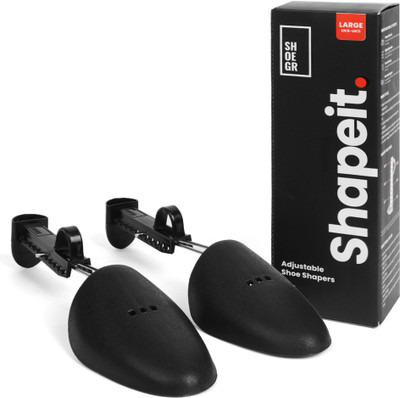 SHOEGR Shoe Tree | Plastic Shoe Shaper for both Men | Adjustable Shoes Trees (Pack-1) Shoe Tree(Men)
