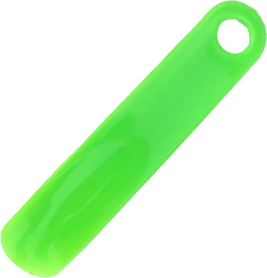 JEEBU Plastic Shoe Horn 7.5 inch Green Portable Travel Use Shoe Helper Shoehorn Shoe Tree(Men)