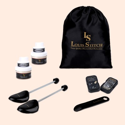 LOUIS STITCH Shoe Care Kit (BST-SH-SSBB-SCNU-2-TSNU) Shoe Tree(Men)