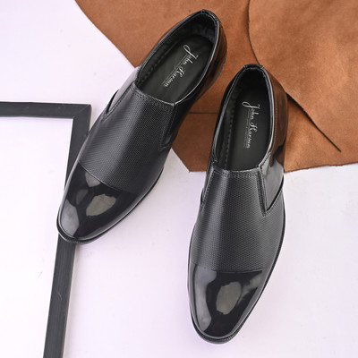 John Karsun Slip On For Men(Black , 8)