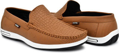 LATWOSCA Comfort Loafers For Men Casuals For Men(Tan , 10)