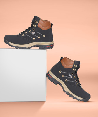 Kraasa Climber Boots For Men(Black)