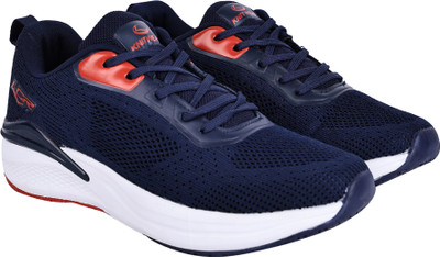 LANCER PLATINUM-31NBL-RED Running Shoes For Men(Navy, Red , 8)