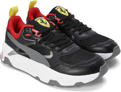 PUMA Ferrari Trinity Sneakers For Men(Black , 8)