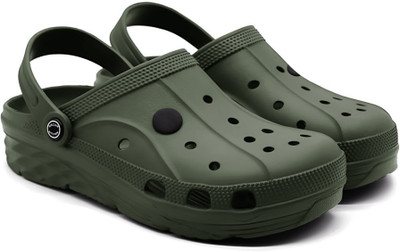 Aircum Men Clogs(Olive , 7)