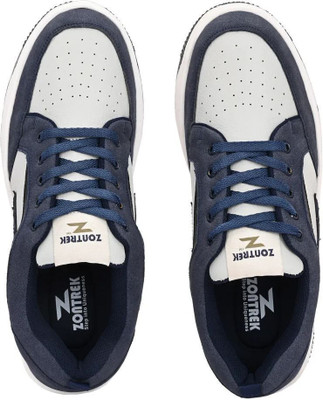 Zontrek Zontrek Blue & Grey Sneakers for Men Sneakers For Men(Blue, Grey , 8)