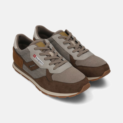 Bugatti bugatti brown & beige Sneaker Sneakers For Men(Brown , 10)