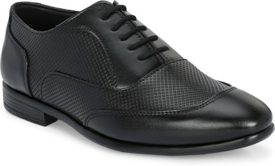 INVICTUS Men Black Solid Formal Lace Ups Lace Up For Men(Black , 10)