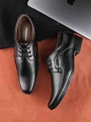 PROVOGUE Derby For Men(Black , 9)