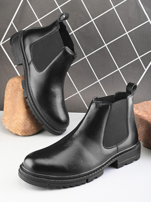 KILLER Black Casual Boots For Men Boots For Men(Black , 6)