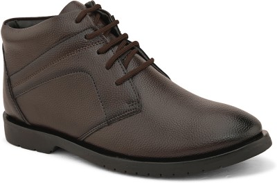 John Karsun Stylish Casual Shoes Boots For Men(Brown , 8)