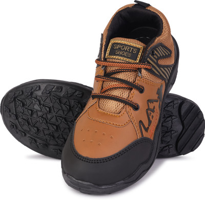 Pennen Men's Lightweight Shoes,Comfortable, Stylish Casual Shoes for Gym & Walking Casuals For Men(Brown , 6)