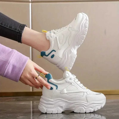 T-ROCK Sneakers For Women(White , 8)