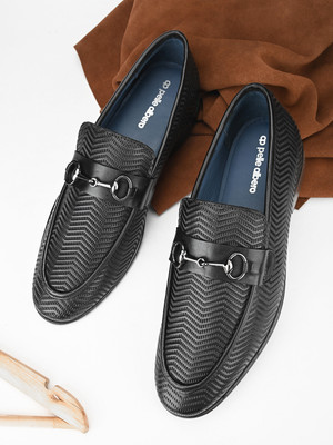 pelle albero Slip On For Men(Black , 8)