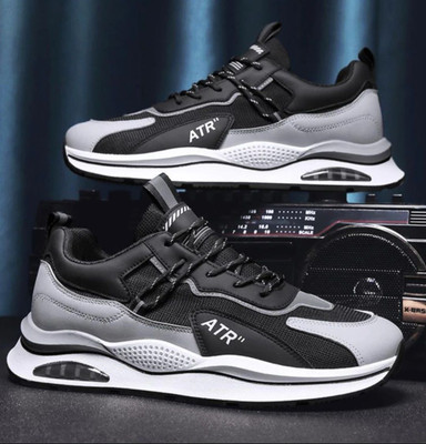 KLASSEN MEN RUNNING SPORTS SHOES/OUTDOOR SHOES FOR MEN(BLACK) Outdoors For Men(Black , 10)