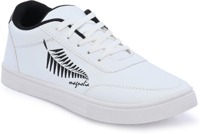 Magnolia Sneakers For Men(White, Black , 9)