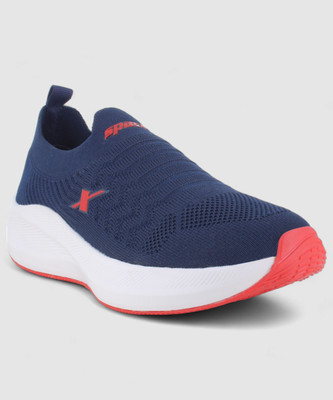 Sparx SL 539 Running Shoes For Women(Navy, Red , 6)