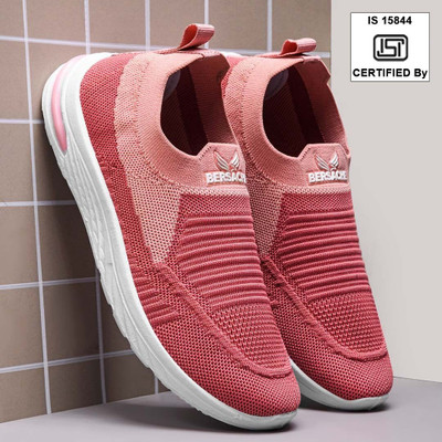 BERSACHE Bersache Premium Sports ,walking,Gym,cricket, Trending Running Shoes For Women Running Shoes For Women(Pink , 6)