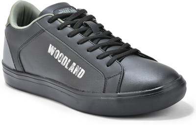 WOODLAND Sneakers For Men(Black , 9)