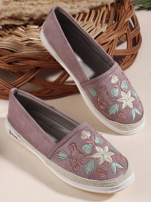 Denill Bellies For Women(Pink , 3)