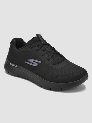 Skechers GO WALK FLEX Walking Shoes For Men(Black , 7)