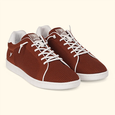 yoho Wind Sneakers for Men | Stylish Casual Shoes | Comfortable and Stretchable | Sneakers For Men(Tan , 10)